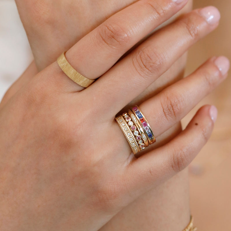 sarah elise jewelry dainty ring stack
