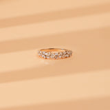ethically sourced 14k or 18k gold diamond ring