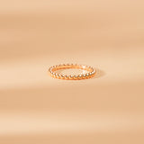 simplistic design bead ring