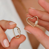 Charm Holders for Paperclip Jewelry