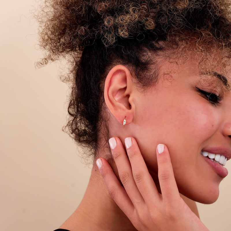 mini huggie earring jewelry