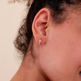 handmade solid gold earrings