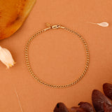 Simplistic Cuban Chain Bracelet