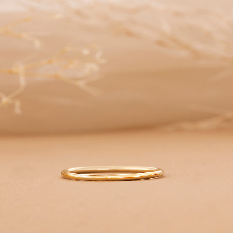Handmade Petite Wedding Ring