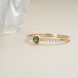 Handcrafted Peridot August Birthstone Ring