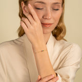 Handmade Rainbow Sapphire Bracelet