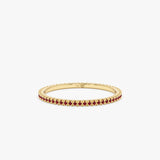 Ruby Gold Eternity Ring