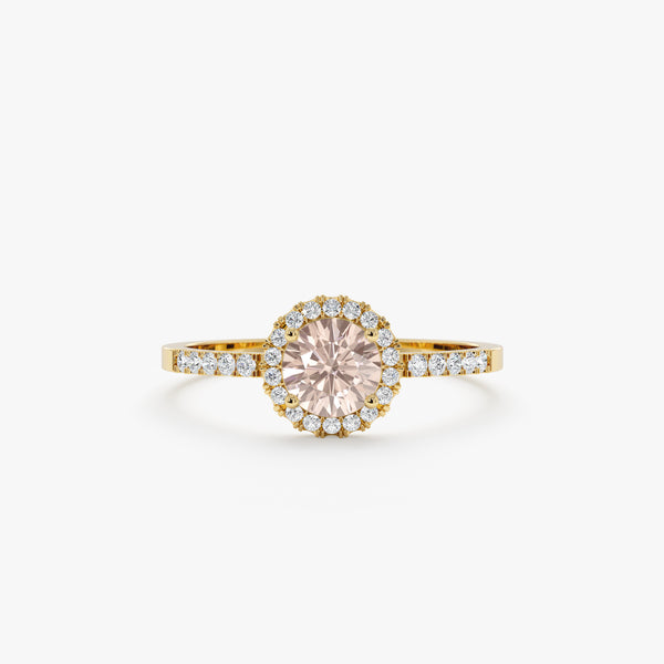 Morganite Engagement ring