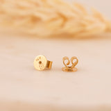 Yellow Gold Butterfly Earring Back