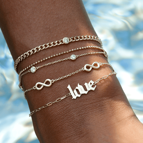 Old English Love Bracelet, Azirelle