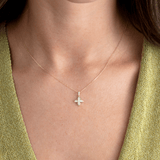 Diamond Clover Necklace, Yuna