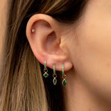 ethically sourcede emerald earring jewelry for women