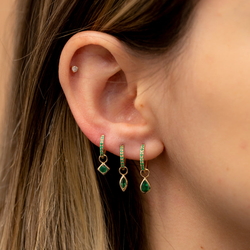 ethically sourcede emerald earring jewelry for women
