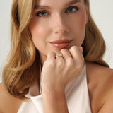 1ct East West Lab Grown Diamond Engagement Ring, Sava