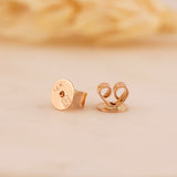 Rose Gold Butterfly Earring Back