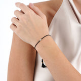 Round Lab Diamond String Bracelet, Tierney