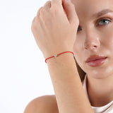 Lab Diamond Heart String Bracelet, Tierney