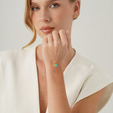 Cluster Gemstone Necklace,