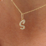 Cursive Initial Charm, Marcelline