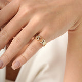 Diamond Initial Ring, Kiri