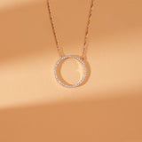 april birthstone white diamond necklace