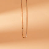 14k solid gold box chain