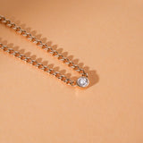 solid gold cuban chain necklace