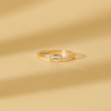 octagon diamond ring