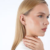 Diamond Huggie Earrings, Orlanthia