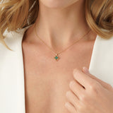 Emerald Clover Necklace, Sorelline