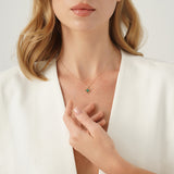 Emerald Clover Necklace, Sorelline