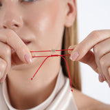 Solid Gold Elephant String Bracelet, Nivaria