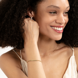 Solid Gold ID Bracelet, Nola