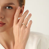 Marquise Emerald & Diamond Accent Ring, Erisen