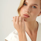 Marquise Emerald & Diamond Accent Ring, Erisen