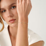 Oval Lab Diamond Station Bracelet, Caeloria