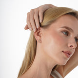 Pave Clover Diamond Earrings, Sura