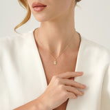 Solid Gold Personalized Charm, Caladriya