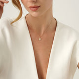 Solid Gold Personalized Charm, Caladriya