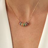 Gemstone Rondelle Charm, Seraphessa