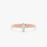Dainty Marquise Diamond Ring, Senn