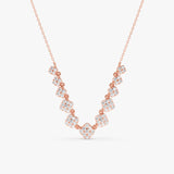 Diamond Graduated Necklace, Zorya