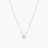 Lab Grown Diamond Solitaire Necklace, Kimberly