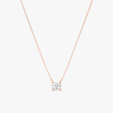 Oval Cut Lab Grown Diamond Necklace, Lazira