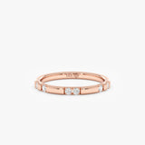Diamond Dot-Dash Ring, Lab Grown Diamonds,Honora