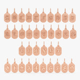 Solid Gold Personalized Charm, Caladriya