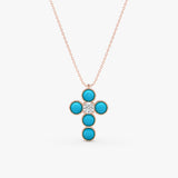 Turquoise Cross Pendant, Mirelda