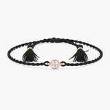 Round Lab Diamond String Bracelet, Tierney