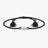 Pear Shape Lab Diamond String Bracelet, Tierney