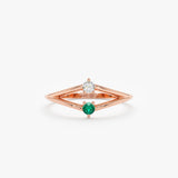 handmade rose gold ring